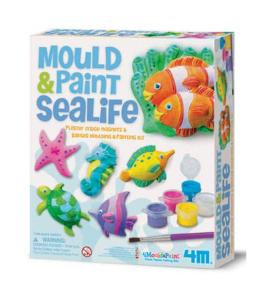 Modella e colora - mondo marino