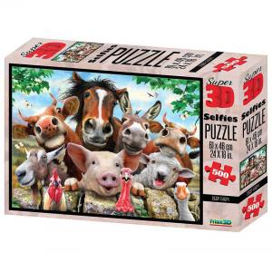 Puzzle 3D - Cuccioli della fattoria