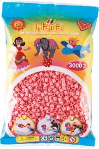 Hama Beads Midi 3000 pezzi - Rosa n.6