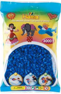 Hama Beads Midi 3000 pezzi - Blu medio n.9