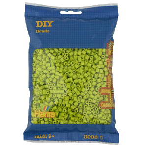 Hama Beads Midi 3000 pezzi - Lime n.104