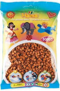 Hama Beads Midi 3000 pezzi - Marrone chiaro n.21