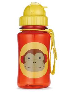 Bottiglia da viaggio con cannuccia motivo scimmia di Skip Hop