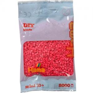 Hama beads MINI 2000 pezzi - Rosa Fucsia n.121