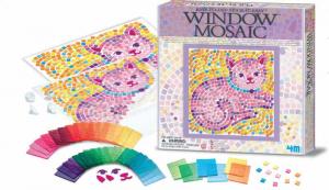 Mosaico finestra - Gattino