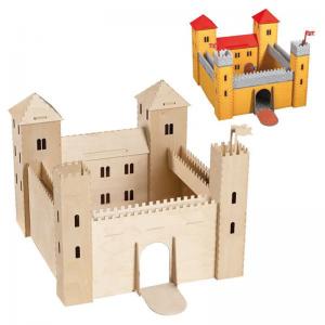 Puzzle 3D in legno castello da costruire