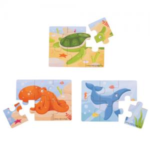 Animali Marini - Puzzle (6 pezzi)