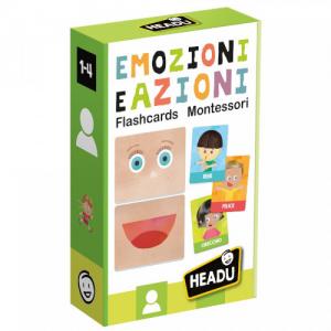 Flashcards Montessori - Emozioni e Azioni