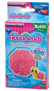 Ricarica Aquabeads - 600 Perline sfaccettate Rosa 