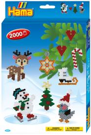 Addobbi di Natale Hama beads pyssla Midi