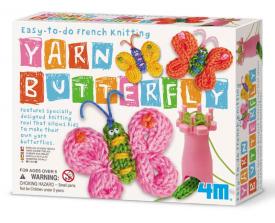 Crea farfalle di lana