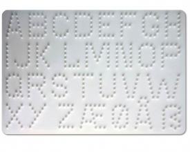 base per perline - lettere dell'alfabeto