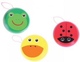 Yo-yo in legno animali (1 pezzo)