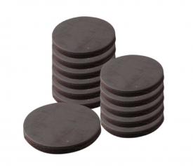 12 magneti tondi diametro 25 mm, super potenti