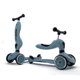 Monopattino Evolutivo 2 in 1 Highwaykick 1 - acciaio (steel)