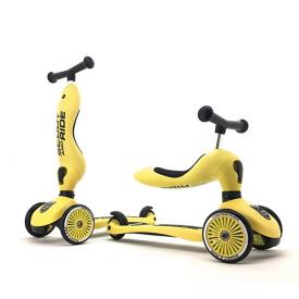 Monopattino Evolutivo 2 in 1 Highwaykick 1 - giallo limone (lemon)