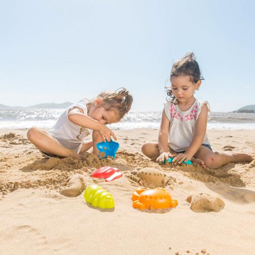 Giocattoli da Spiaggia per Bambini - Dinosauro con Ruota Idraulica