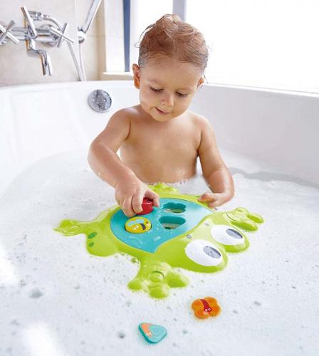 Playgro Gioco Da Bagnetto Con Retino E 4 Formine | 6+ Mesi | Multicolore