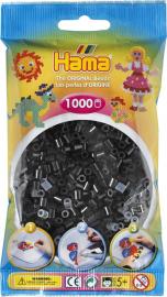 Hama Beads Midi 1000 pezzi - Nero  n.18