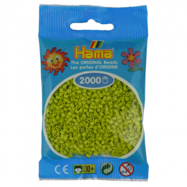 Hama Beads Mini 2000 pezzi - Lime n. 104