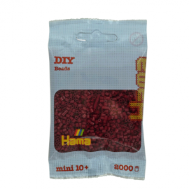 Hama Beads Mini 2000 pezzi - Ciliegia Scura n. 118