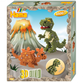 Hama Beads Midi - Dinosauri 3D