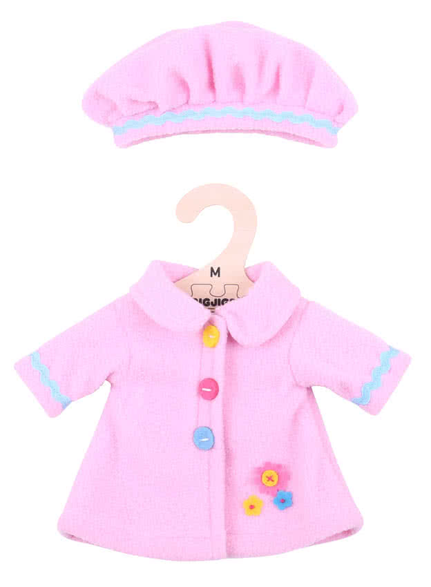 Vestito Da Principessa Per Bambole 43cm: Abito Di Tulle Rosa E Bianco Con Corona Glitterata - Gioco Di Ruolo Per Bambine Dai 3 Anni