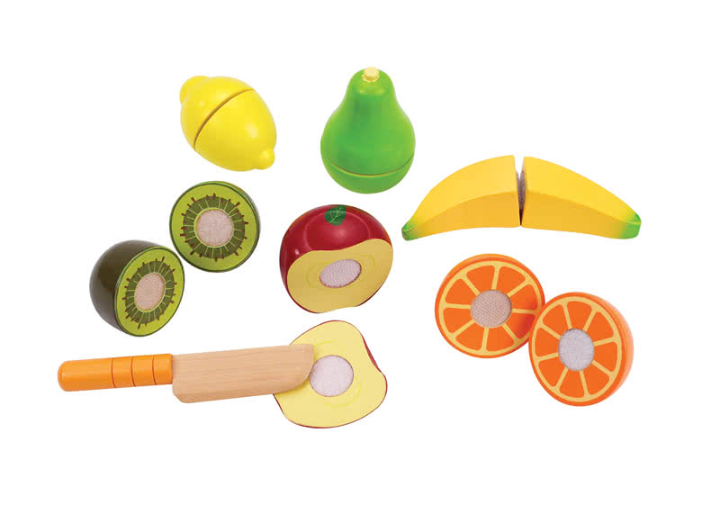 Frutta da tagliare in legno - Giocattoli Hape per bambini de 3 a 8